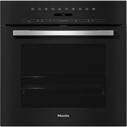 Электрический духовой шкаф Miele DGC 7151 Obsidian Black, черный обсидиан