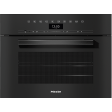 Электрический духовой шкаф Miele DGC 7440 HC PRO Obsidian Black, черный обсидиан