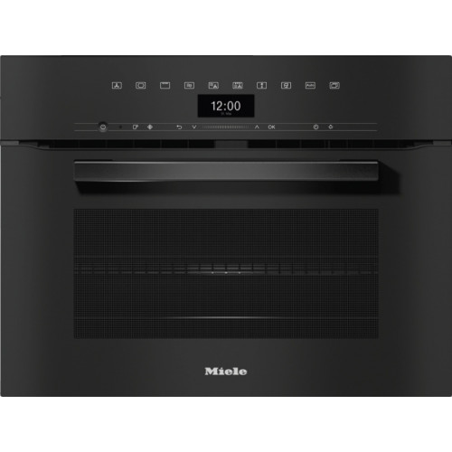 Электрический духовой шкаф Miele H 7440 BM Obsidian Black, черный обсидиан