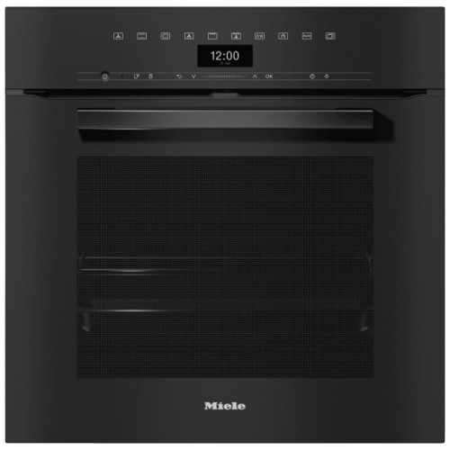 Электрический духовой шкаф Miele H 7464 BP Obsidian Black, черный обсидиан