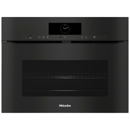 Электрический духовой шкаф Miele H 7840 BMX Obsidian Black, черный обсидиан