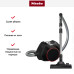 Пылесос Miele SNRF0 Boost CX1 черный обсидиан
