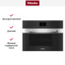 Встраиваемая пароварка с СВЧ Miele DGM 7640 EDST/CLST, с витрины новая без коробки