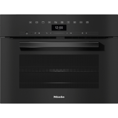 Духовой шкаф электрический с СВЧ Miele H 7440 BM OBSW Obsidian Black