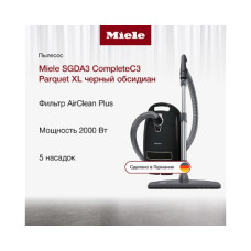 Пылесос Miele SGDA3 CompleteC3 Parquet XL черный обсидиан