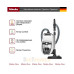 Пылесос Miele SKRF5 Blizzard CX1 Flex PowerLine белый лотос