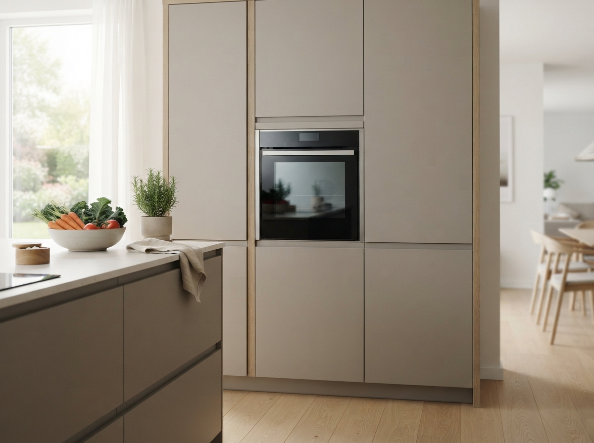 Класс энергопотребления A+ — экономичные духовые шкафы Miele Энергоэффективный духовой шкаф Miele класса A+ в современной кухне