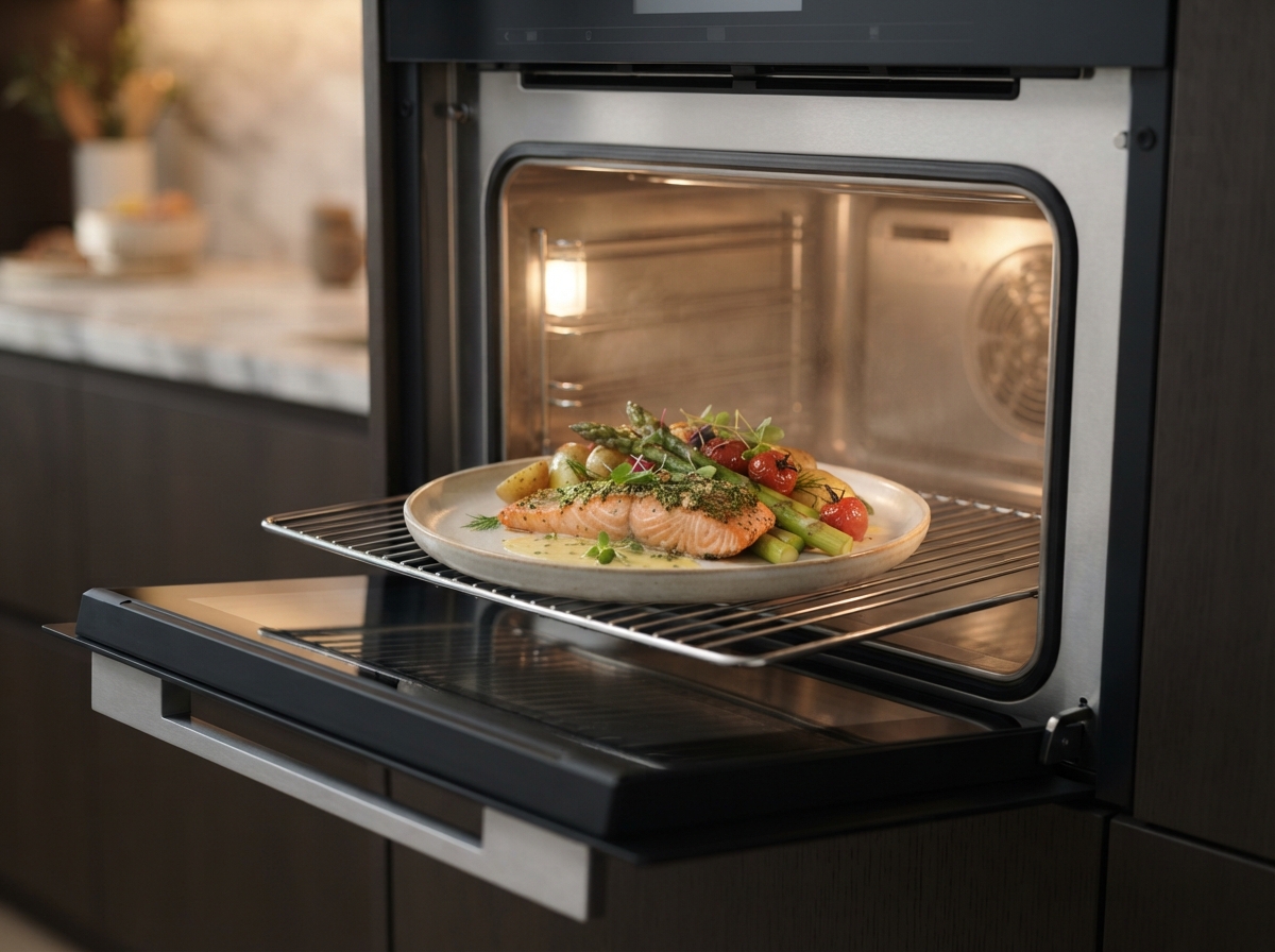 Функция поддержания тепла в пароварках Miele Функция поддержания тепла в пароварке Miele: блюда остаются горячими