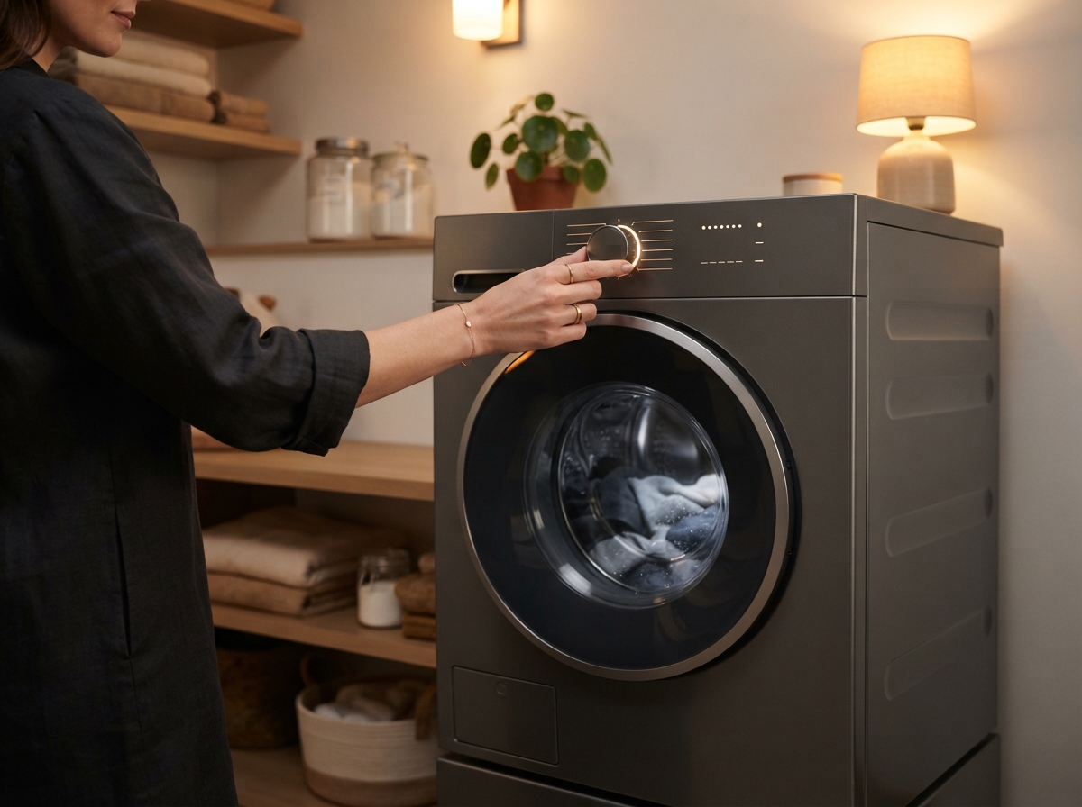 Отложенный старт в стиральных машинах Miele Функция отложенного старта в стиральной машине Miele: запуск стирки до 24 часов
